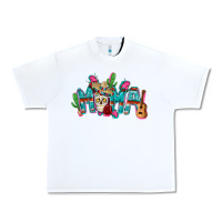 White Mexican mama Mother's Day Urban Heavy Tee - FaDigitalArtStudio