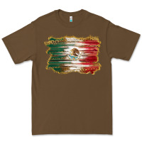 Cacao mexican flag with leopard Premium Tee - RanaPortraitStore