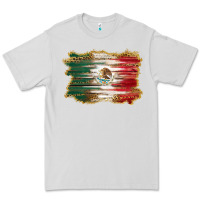 Dove Grey mexican flag with leopard Premium Tee - RanaPortraitStore
