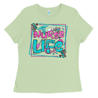 Matcha nurse life olivia  (1) Ladies Tee - OliviaCreatesArt