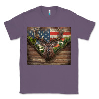 Lavender usa deer hunting Classic Tee - CowGirlArtShop