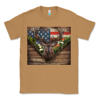 Toasted Coconut usa deer hunting Classic Tee - CowGirlArtShop