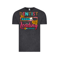 Vintage Black Dentist Loading With Coffee Mug Vintage Tee - FaDigitalArtStudio