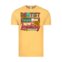 Vintage Mustard Dentist Loading With Coffee Mug Vintage Tee - FaDigitalArtStudio