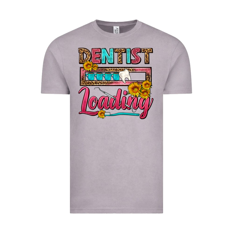 Dentist Loading With Coffee Mug Vintage Tee by FaDigitalArtStudio | Teevron
