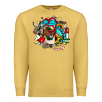 Antique Gold Christmas sunflower gemstone nurse Premium Sweatshirt - JahusDesignShop