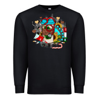 Black Christmas sunflower gemstone nurse Premium Sweatshirt - JahusDesignShop