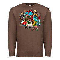 Chestnut Christmas sunflower gemstone nurse Premium Sweatshirt - JahusDesignShop