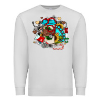 Dove Grey Christmas sunflower gemstone nurse Premium Sweatshirt - JahusDesignShop