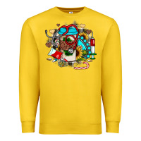 Lemon Christmas sunflower gemstone nurse Premium Sweatshirt - JahusDesignShop