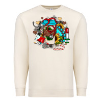 Sandshell Christmas sunflower gemstone nurse Premium Sweatshirt - JahusDesignShop