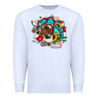 White Christmas sunflower gemstone nurse Premium Sweatshirt - JahusDesignShop