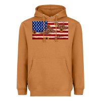 Meerkat American flag leopard sunflower Heavyweight Hoodie - JahusDesignShop
