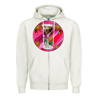 Oatmeal Heather Christmas espresso martini Zipper Hoodie - AdoDesignShop