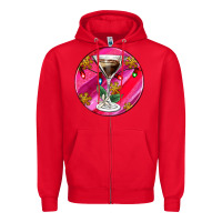 Red Christmas espresso martini Zipper Hoodie - AdoDesignShop
