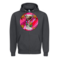 Smoke Christmas espresso martini Zipper Hoodie - AdoDesignShop