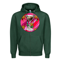 Sports Green Christmas espresso martini Zipper Hoodie - AdoDesignShop