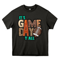 Asphalt It's game day y'all Heavy Core Tee - HowdyJamesFarm