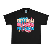 Black Freedom freedom freedom Urban Heavy Tee - FaDigitalArtStudio