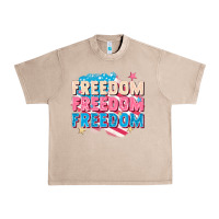 French Oak Freedom freedom freedom Urban Heavy Tee - FaDigitalArtStudio