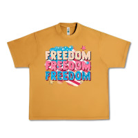 Peanut Butter Freedom freedom freedom Urban Heavy Tee - FaDigitalArtStudio