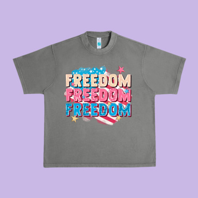 Freedom Freedom Freedom Urban Heavy Tee Designed By Fadigitalartstudio