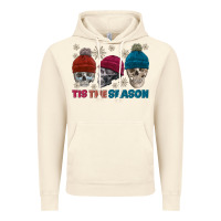 Vintage Artic tis the season skull winter Vintage Hoodie - FaDigitalArtStudio