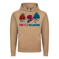 Vintage Coffee tis the season skull winter Vintage Hoodie - FaDigitalArtStudio