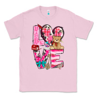 Bubblegum Pink Love Valentine's Day Classic Tee - HowdyJamesFarm