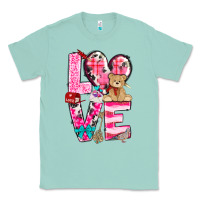 Seafoam Love Valentine's Day Classic Tee - HowdyJamesFarm