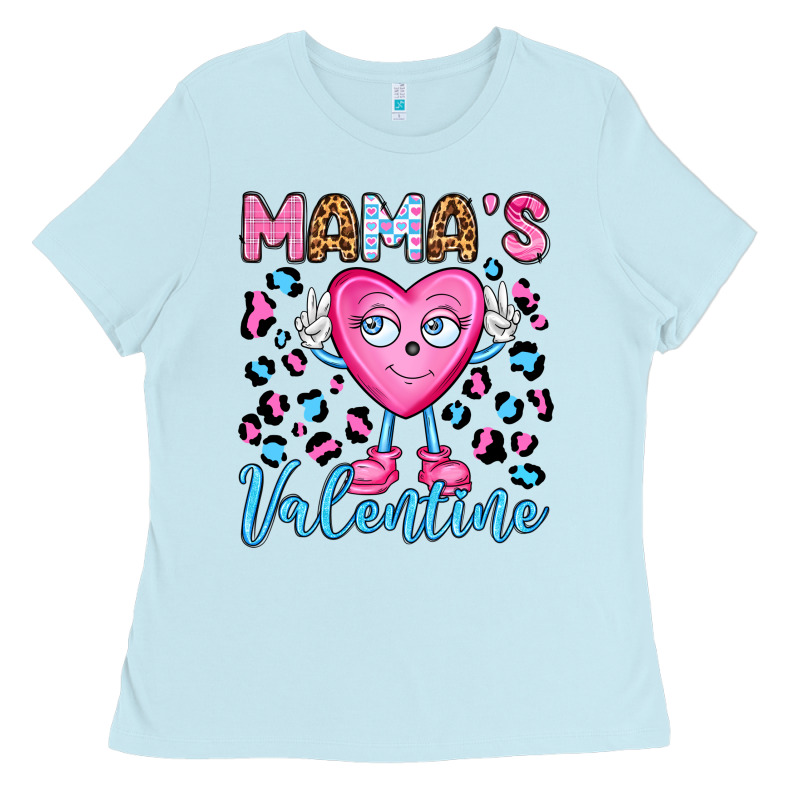 Mama's Valentine Olivia Ladies Tee by OliviaCreatesArt | Teevron