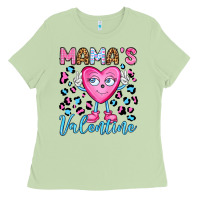 Matcha mama's valentine olivia Ladies Tee - OliviaCreatesArt