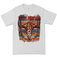 Dove Grey deer hunter Premium Tee - CowGirlArtShop