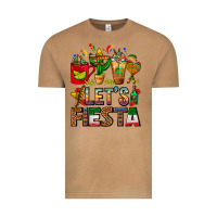 Vintage Camel Let's Fiesta Mexico Coffee Cups With Cactus Vintage Tee - FaDigitalArtStudio