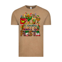 Vintage Coffee Let's Fiesta Mexico Coffee Cups With Cactus Vintage Tee - FaDigitalArtStudio