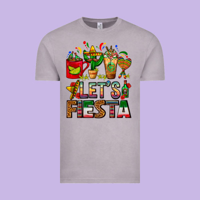 Let's Fiesta Mexico Coffee Cups With Cactus Vintage Tee Designed By Fadigitalartstudio