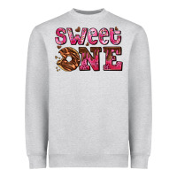 Sweet One Donut Heavyweight Sweatshirt | Teevron