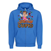 True Royal little miss cupid Zipper Hoodie - AdoDesignShop