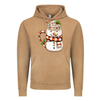 Vintage Camel Christmas Snowman Coffee Cup Vintage Hoodie - FaDigitalArtStudio