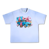 Grape Ice American truck gnomes Urban Heavy Tee - FaDigitalArtStudio