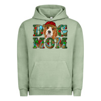 Pigment Oil Green Christmas Beagle Dog Mom Urban Hoodie - RanaPortraitStore