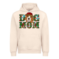 Sandshell Christmas Beagle Dog Mom Urban Hoodie - RanaPortraitStore