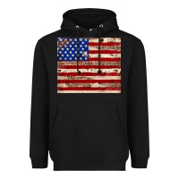 Black American flag leopard cowhide Heavyweight Hoodie - JahusDesignShop