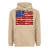 Mushroom American flag leopard cowhide Heavyweight Hoodie - JahusDesignShop