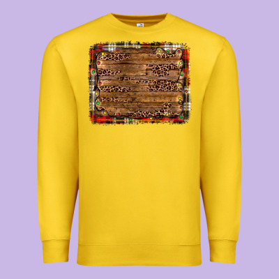 Christmas Background Premium Sweatshirt Designed By Jahusdesignshop