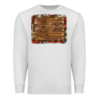 Oatmeal Heather christmas background Premium Sweatshirt - JahusDesignShop