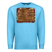 Ocean Blue christmas background Premium Sweatshirt - JahusDesignShop