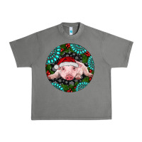 Tornado Baby Pig Christmas Urban Heavy Tee - RanaPortraitStore