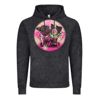 Vintage Black Pink Merry Christmas Pig Vintage Hoodie - FaDigitalArtStudio