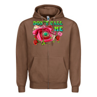 Chestnut dont call me with pink phone and letters Zipper Hoodie - AdoDesignShop